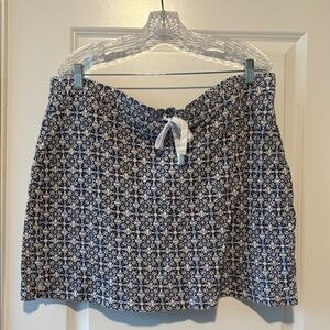 Loft floral loungewear skirt